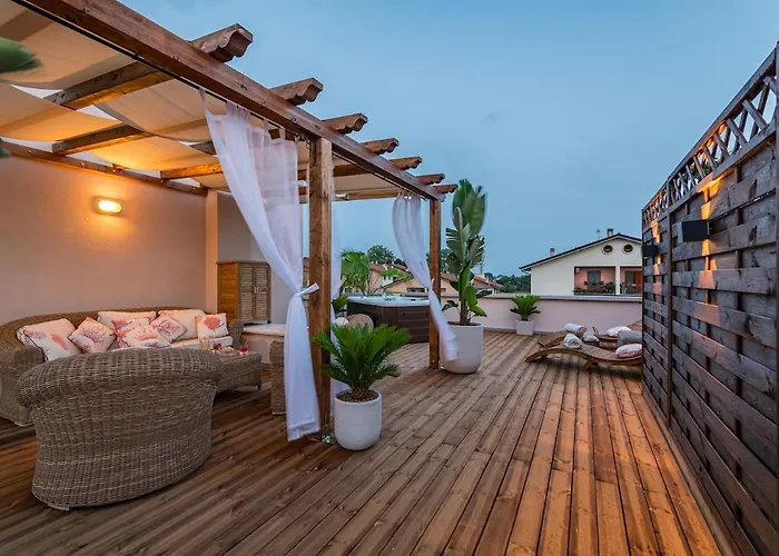 Rooftop Sealavie, Jacuzzi E Terrazza Privata Appartement Viareggio